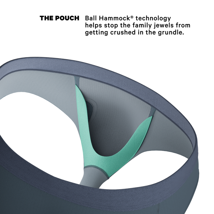 Shinesty "Wake In The Lake" Tonal Teal Pouch Briefs