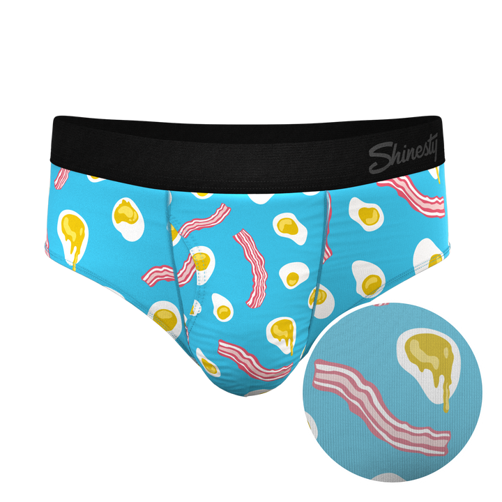 Shinesty "Eggs and Bacon" Ball Hammock® Pouch Briefs
