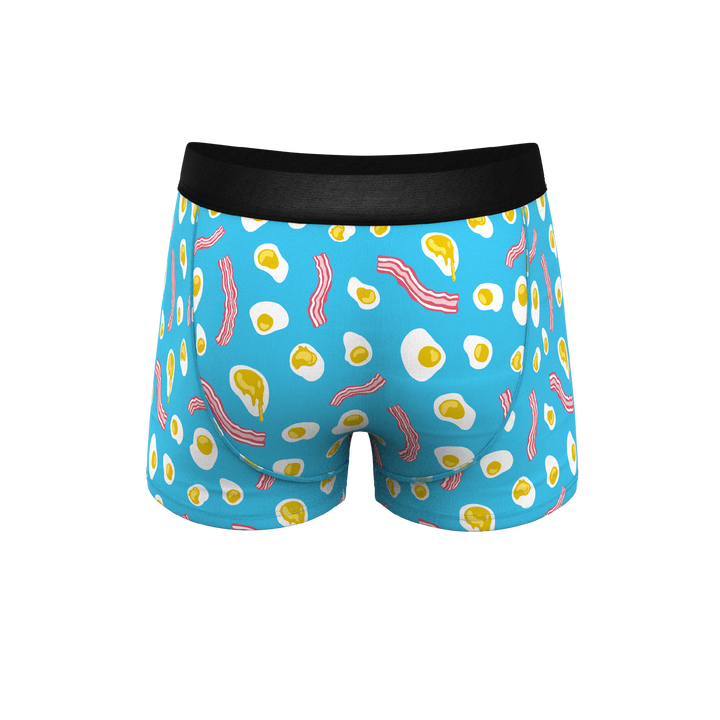 Shinesty "The Wakey Wakey" Eggs and Bacon Ball Hammock® Pouch Trunks Underwear