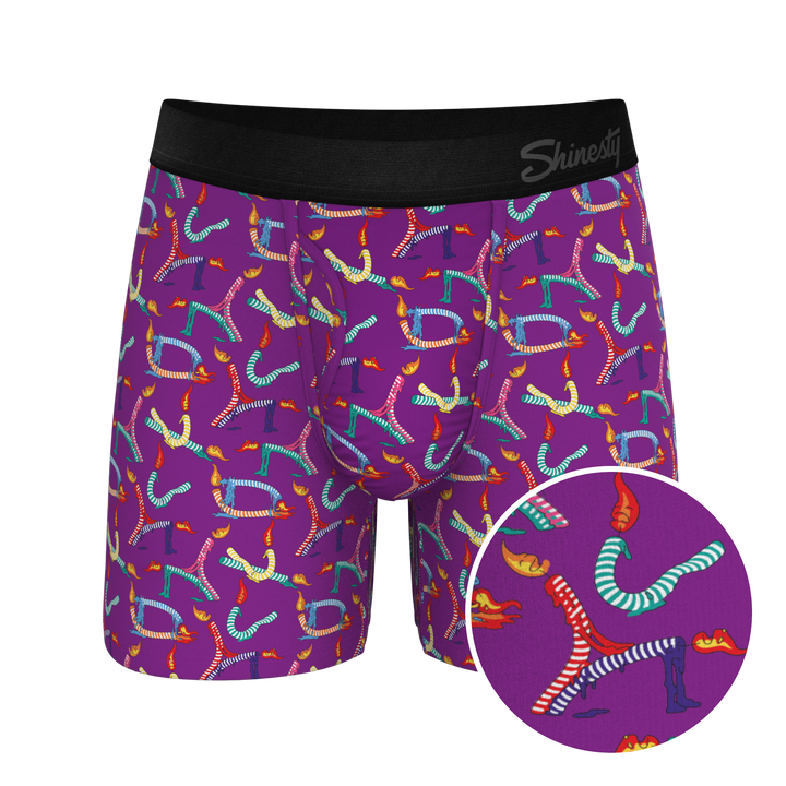 Shinesty "The Wax Play" Birthday Candles Ball Hammock® Pouch Boxer Briefs with Fly