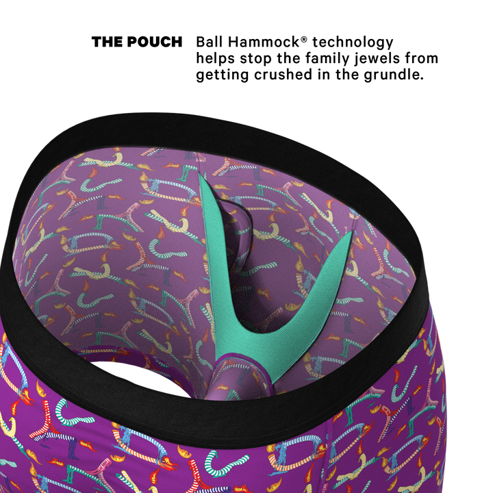 Shinesty "The Wax Play" Birthday Candles Ball Hammock® Pouch Boxer Briefs with Fly