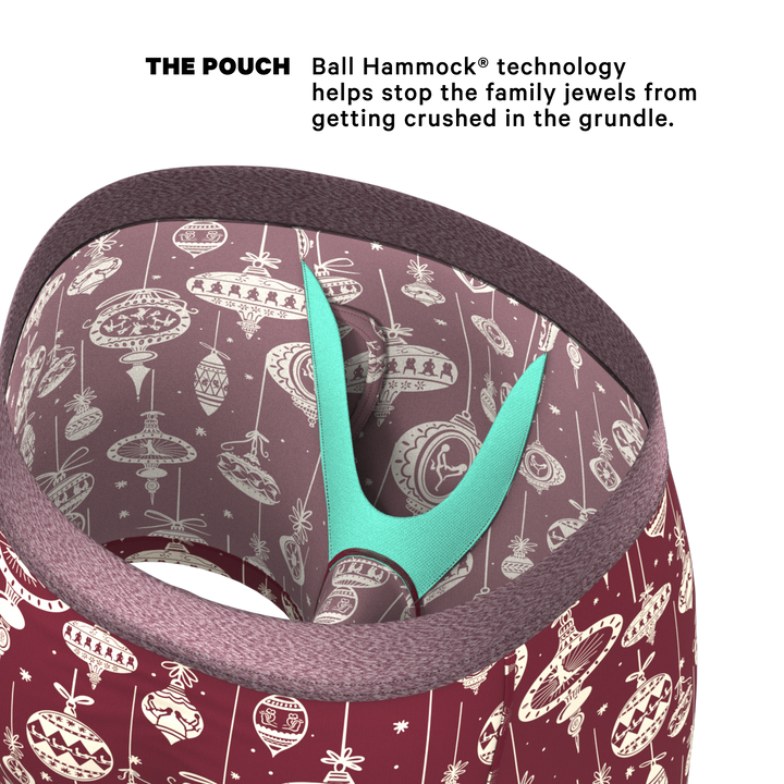 Shinesty "The Well Hung" Naughty Ornament Ball Hammock® Pouch Underwear With Fly