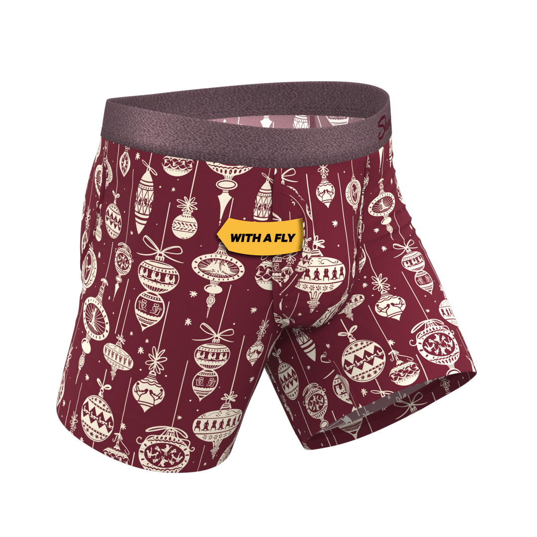 Shinesty "The Well Hung" Naughty Ornament Ball Hammock® Pouch Underwear With Fly