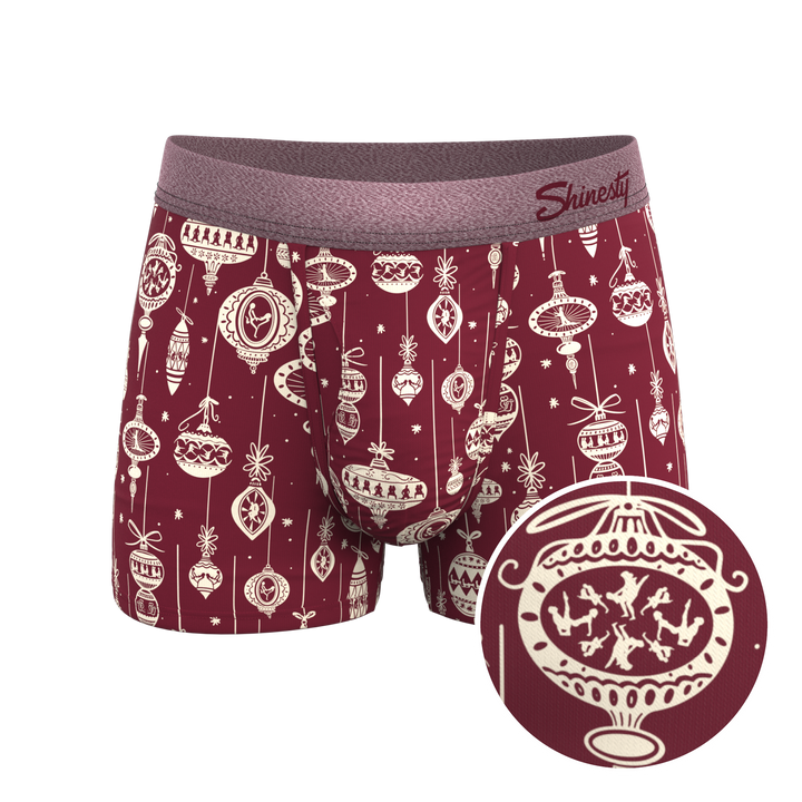 Shinesty "The Well Hung" Naughty Ornament Ball Hammock® Pouch Trunks Underwear