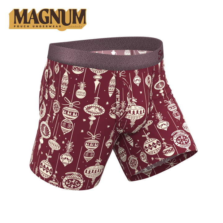 Shinesty "The Well Hung" Naughty Ornament Ball Hammock® Magnum Pouch Boxer Briefs
