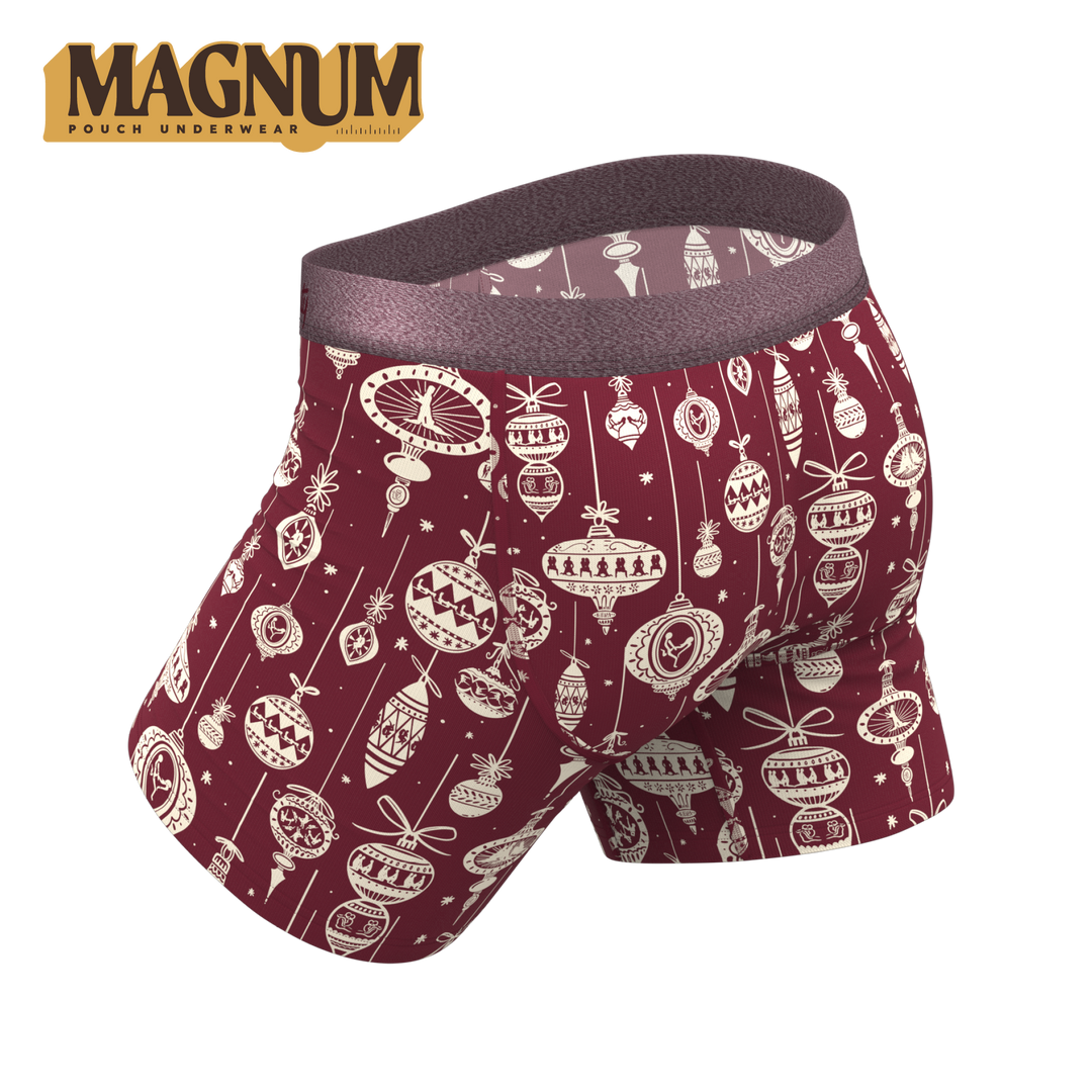 Shinesty "The Well Hung" Naughty Ornament Ball Hammock® Magnum Pouch Boxer Briefs