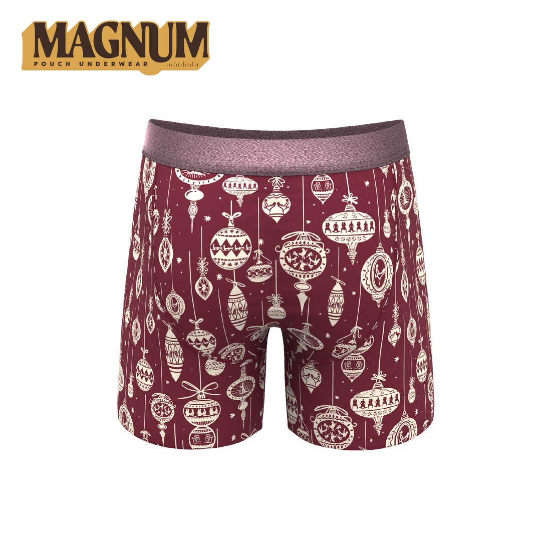 Shinesty "The Well Hung" Naughty Ornament Ball Hammock® Magnum Pouch Boxer Briefs