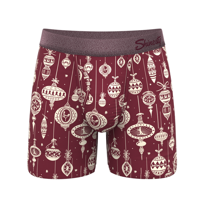 Shinesty "The Well Hung" Naughty Ornament Ball Hammock® Magnum Pouch Boxer Briefs
