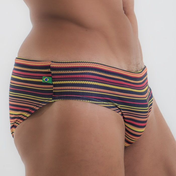 CA-RIO-CA Men's Trancoso Superfit Sunga Designer Swimwear in 