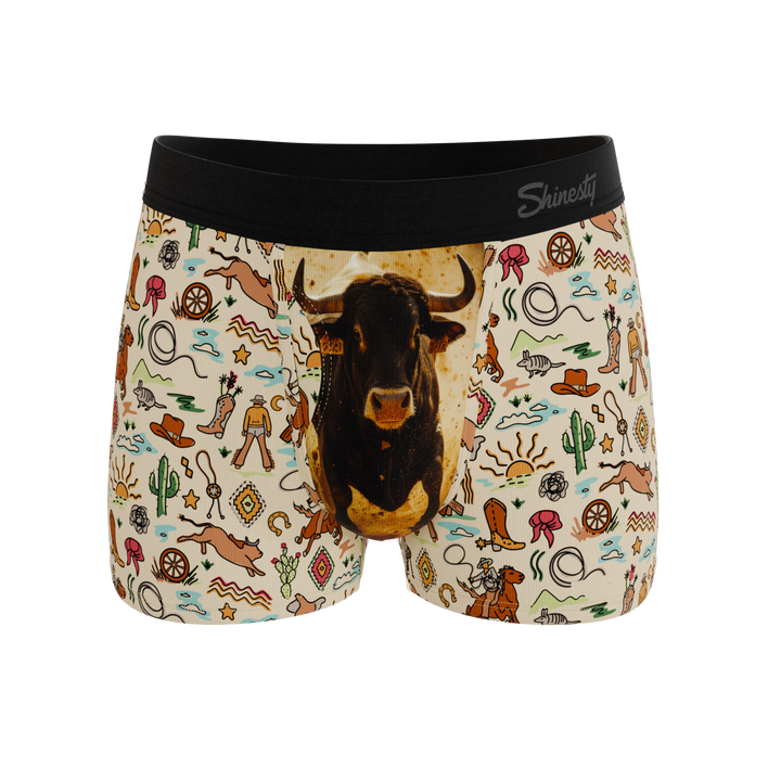 Men's Ball Hammock® Trunks - The Wild Bandit - Western Cowboy Print