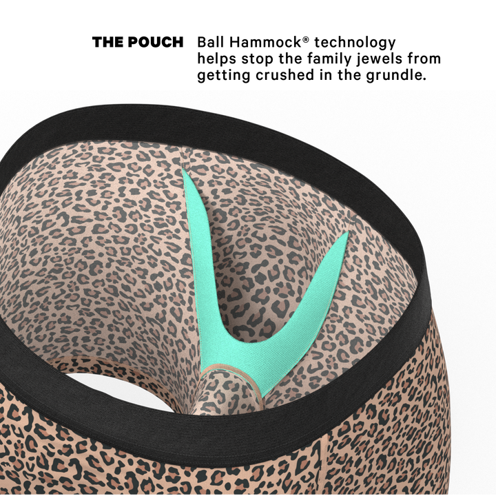 Shinesty "The Wild Cat" Leopard Print Ball Hammock® Pouch Underwear