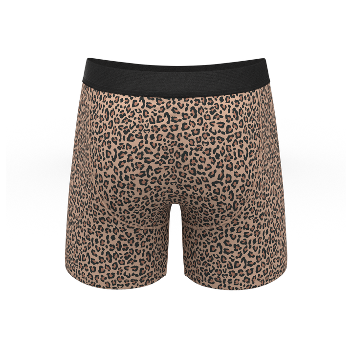 Shinesty "The Wild Cat" Leopard Print Ball Hammock® Pouch Underwear