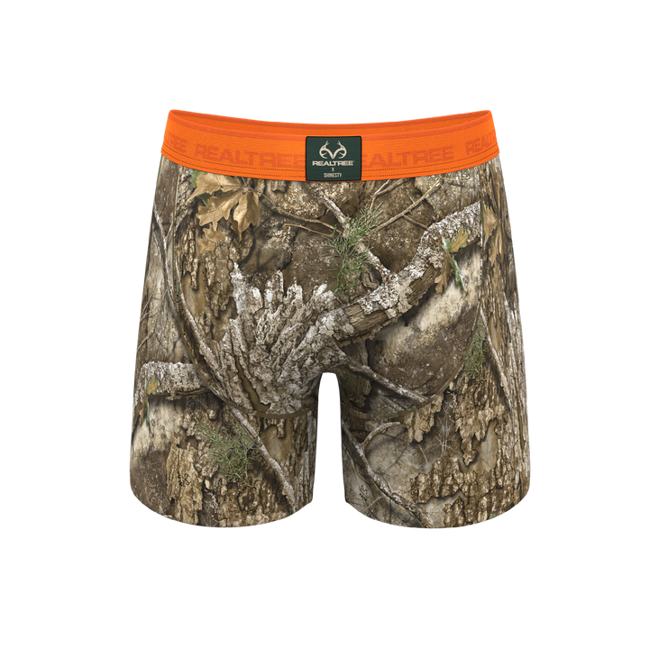 The Wild Game | Realtree x Shinesty Neon Orange Ball Hammock® Pouch Underwear With Fly
