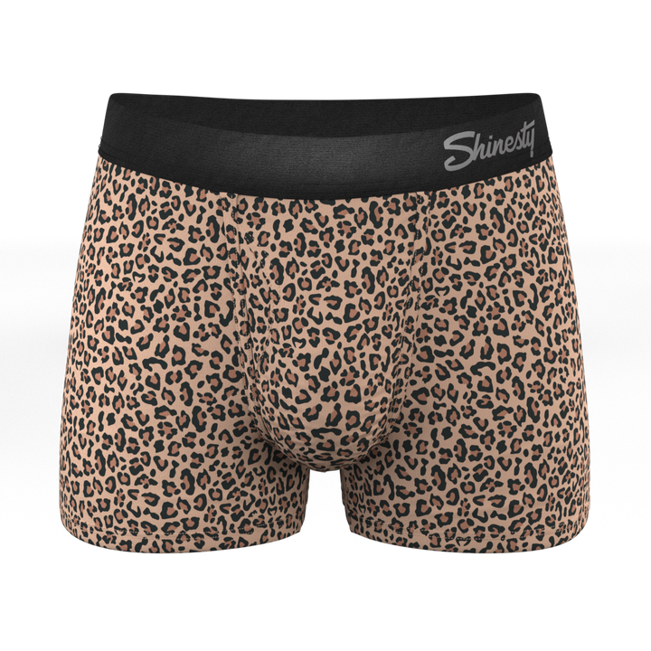 Shinesty The Wild Cat Leopard Print Ball Hammock® Pouch Trunks Underwear