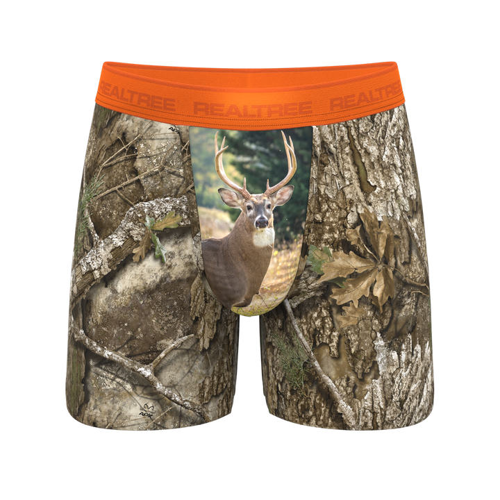 The Wild Game | Realtree x Shinesty Neon Orange Ball Hammock® Pouch Underwear