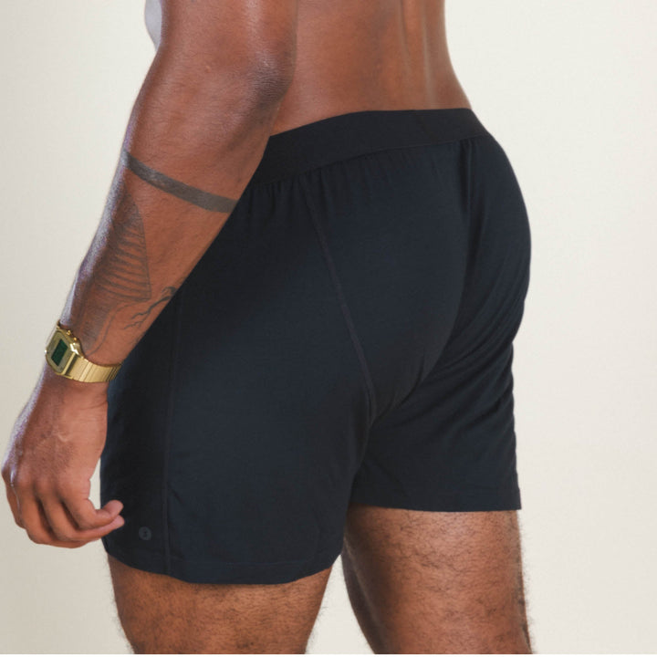 Shinesty "Threat Level Midnight" Black Boxers - Classic Solid