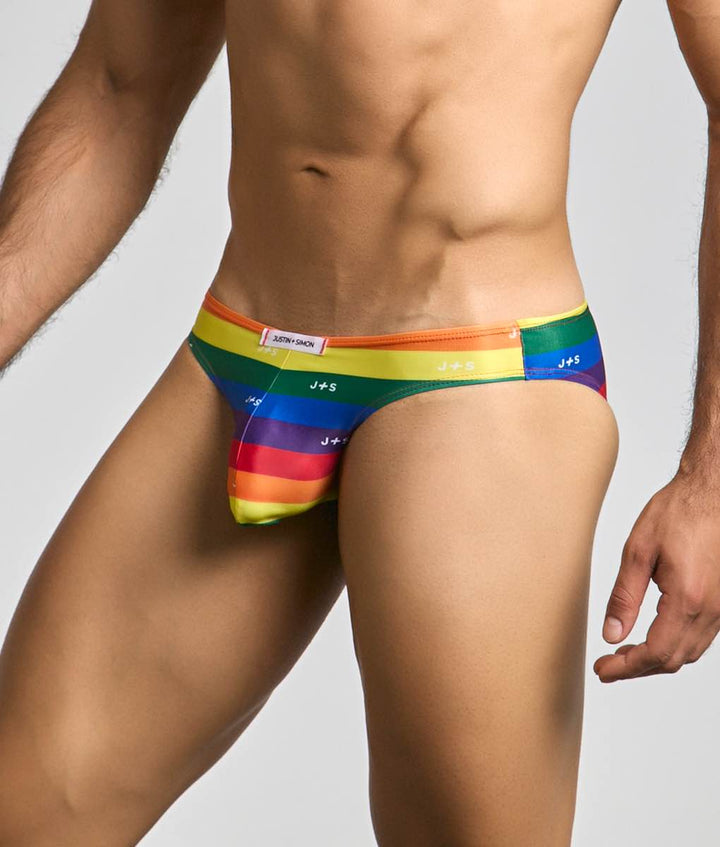 Justin + Simon Classic Men’s Bikini Underwear | Low-Rise Luxury Brief