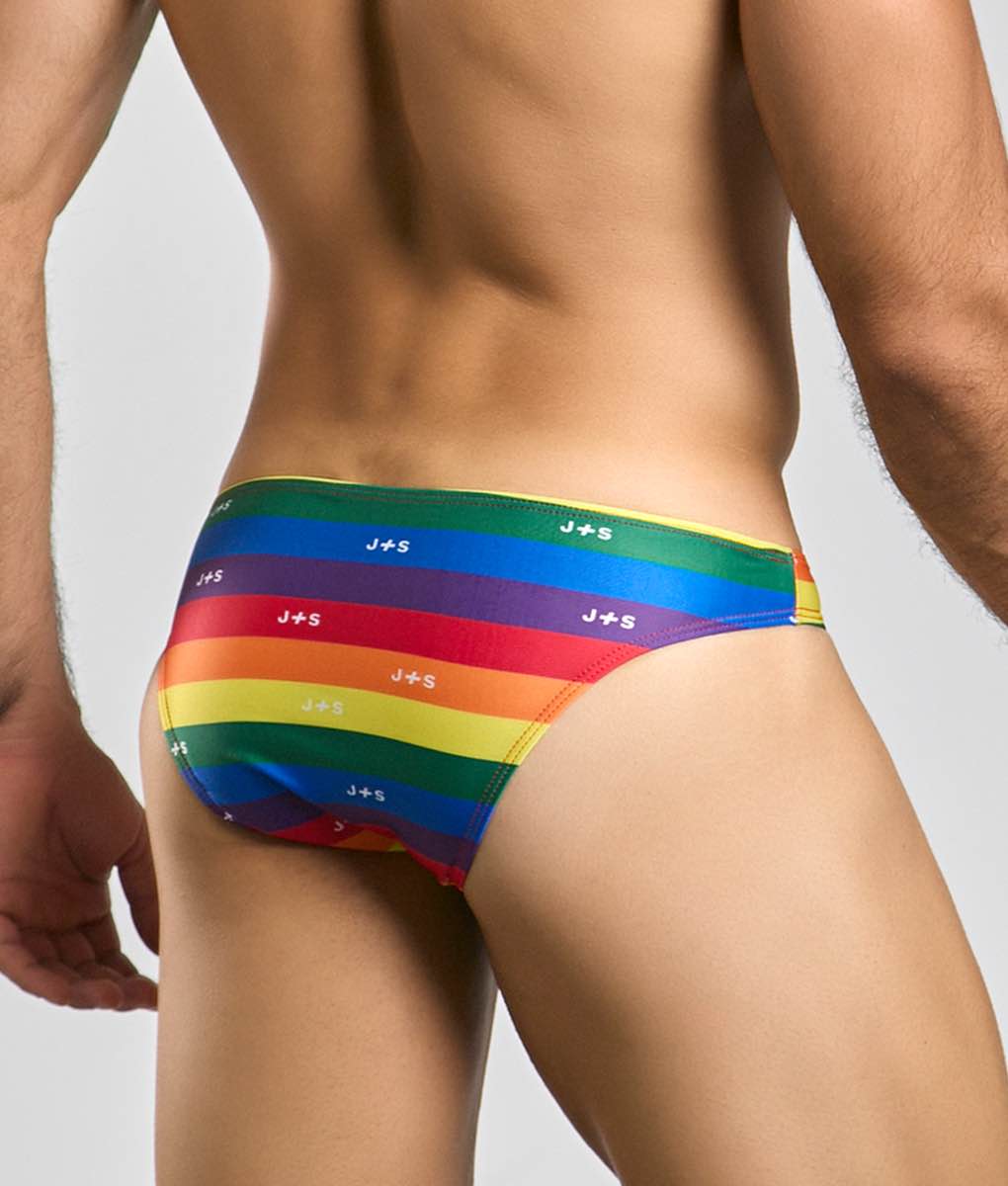 Justin+Simon Classic Bikini Brief Men's Bikini Brief – men's briefs