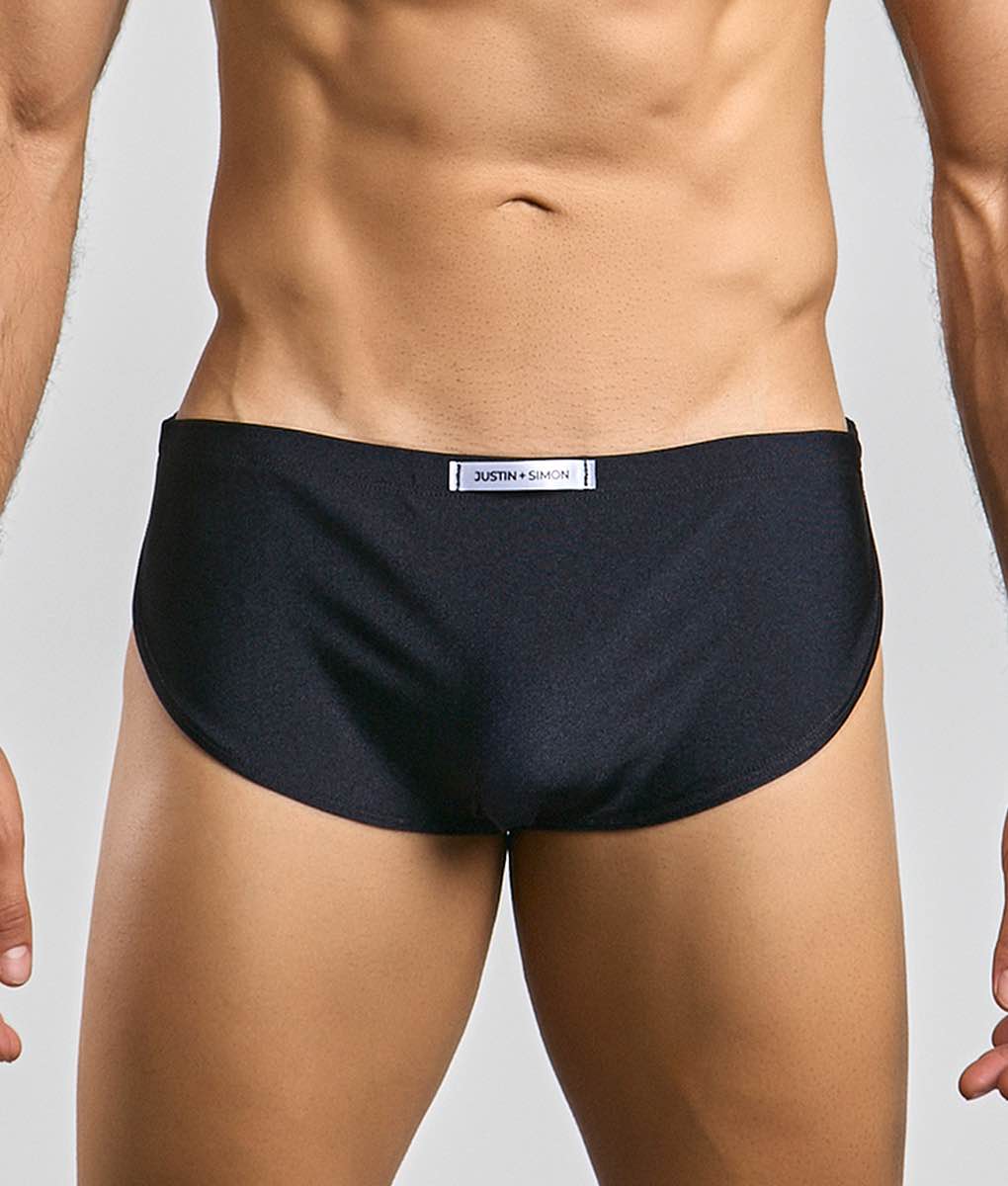 Malebasics Justin + Simon men's running short – athletic performance moisture-wicking shorts