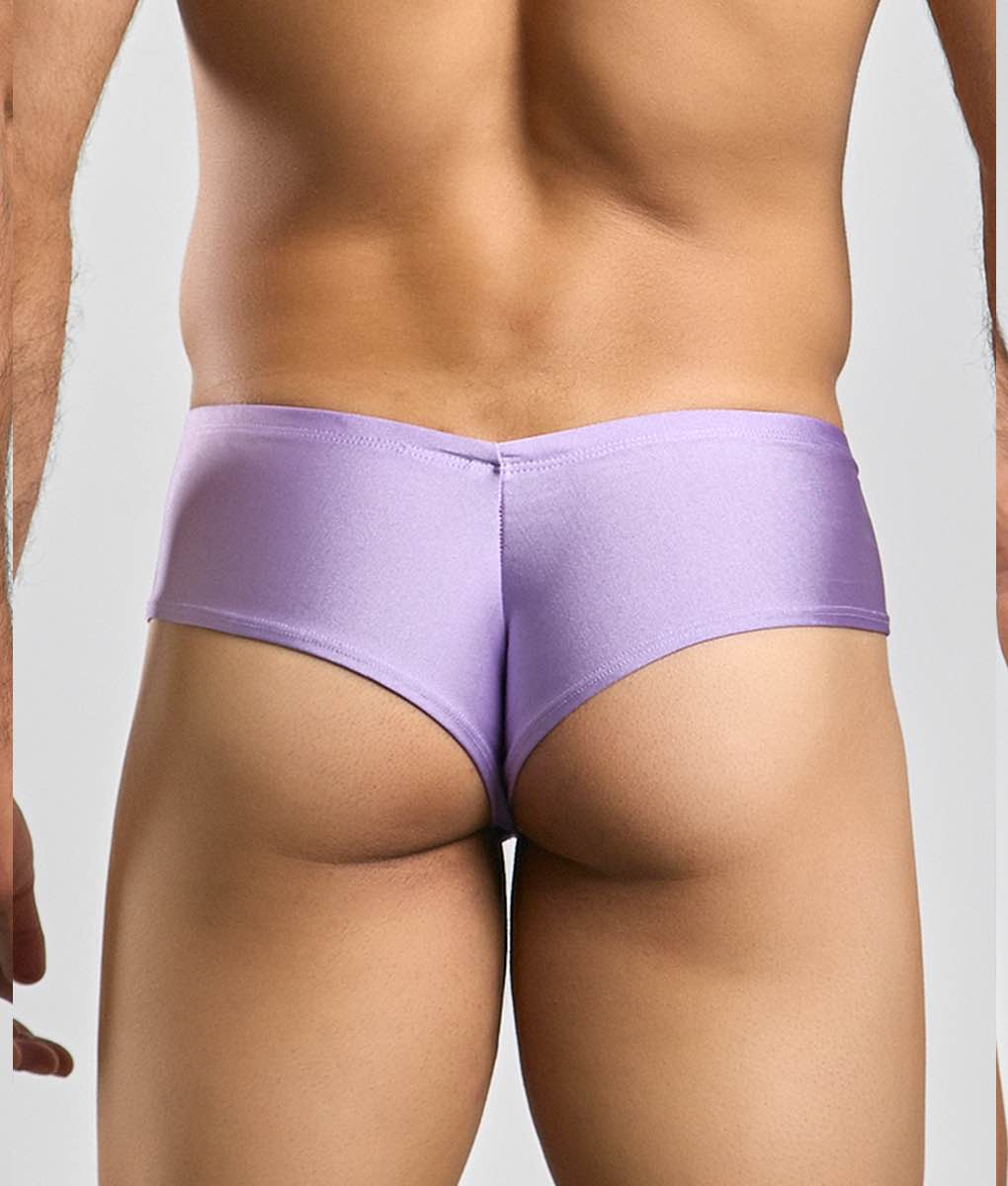 Malebasics Justin + Simon Cheek men's cheeky brief – soft chlorine-resistant underwear and swimwear