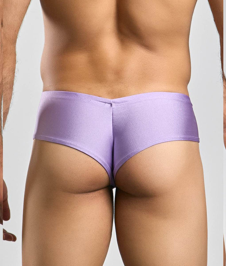 Malebasics Justin + Simon Cheek men's cheeky brief – soft chlorine-resistant underwear and swimwear