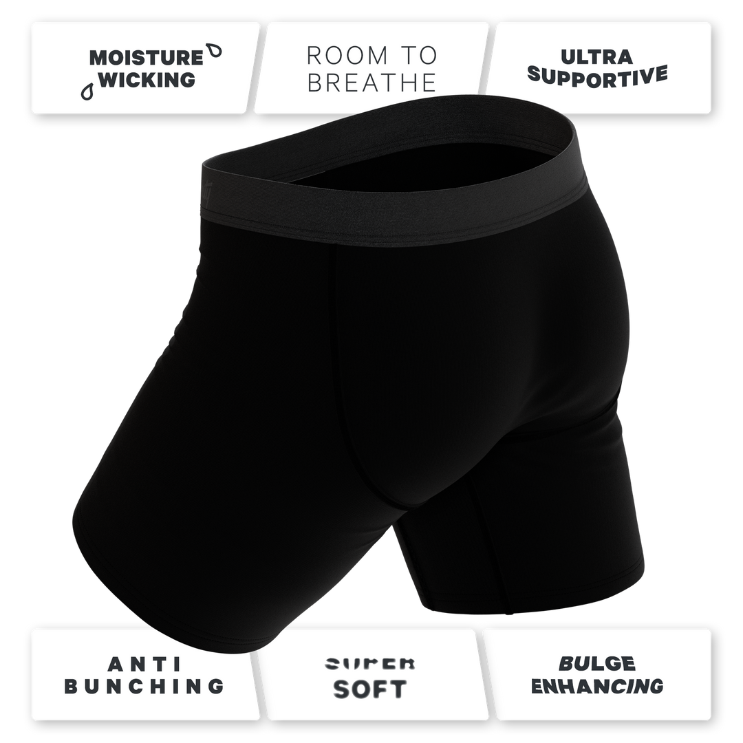Shinesty The XXX-Ray middle finger x-ray Ball Hammock long leg underwear with fly – x-ray long leg boxer