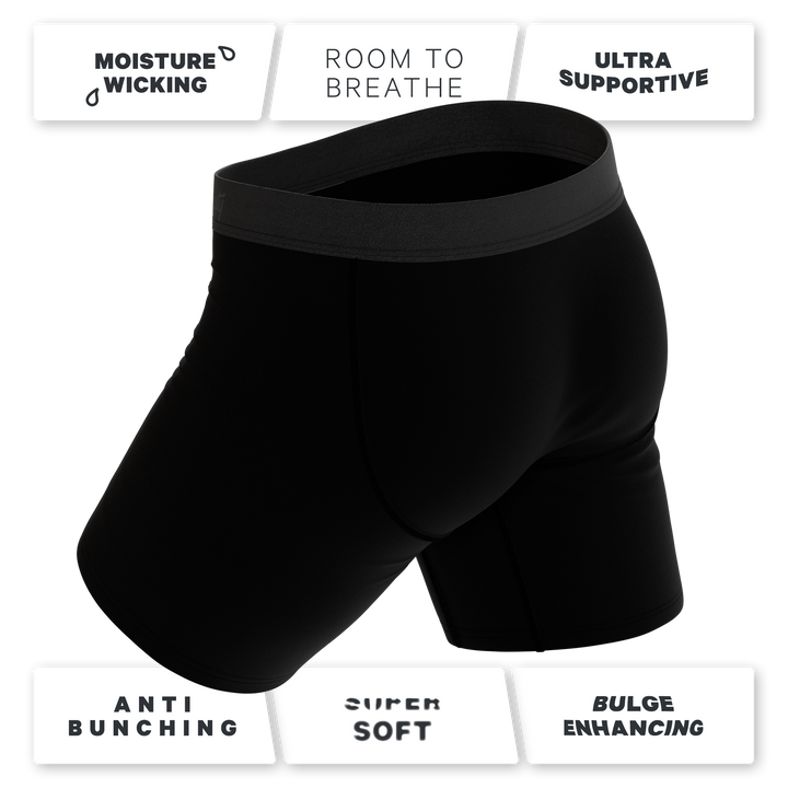 Shinesty The XXX-Ray middle finger x-ray Ball Hammock long leg underwear with fly – x-ray long leg boxer