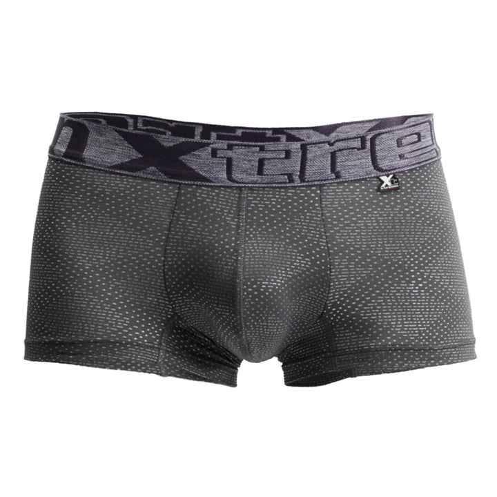 Xtremen Jacquard Stripes Men's Boxer Brief in Gray – men's boxer briefs