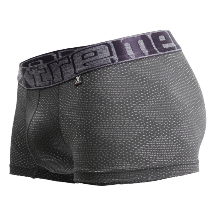 Xtremen Jacquard Stripes Men's Boxer Brief in Gray – men's boxer briefs
