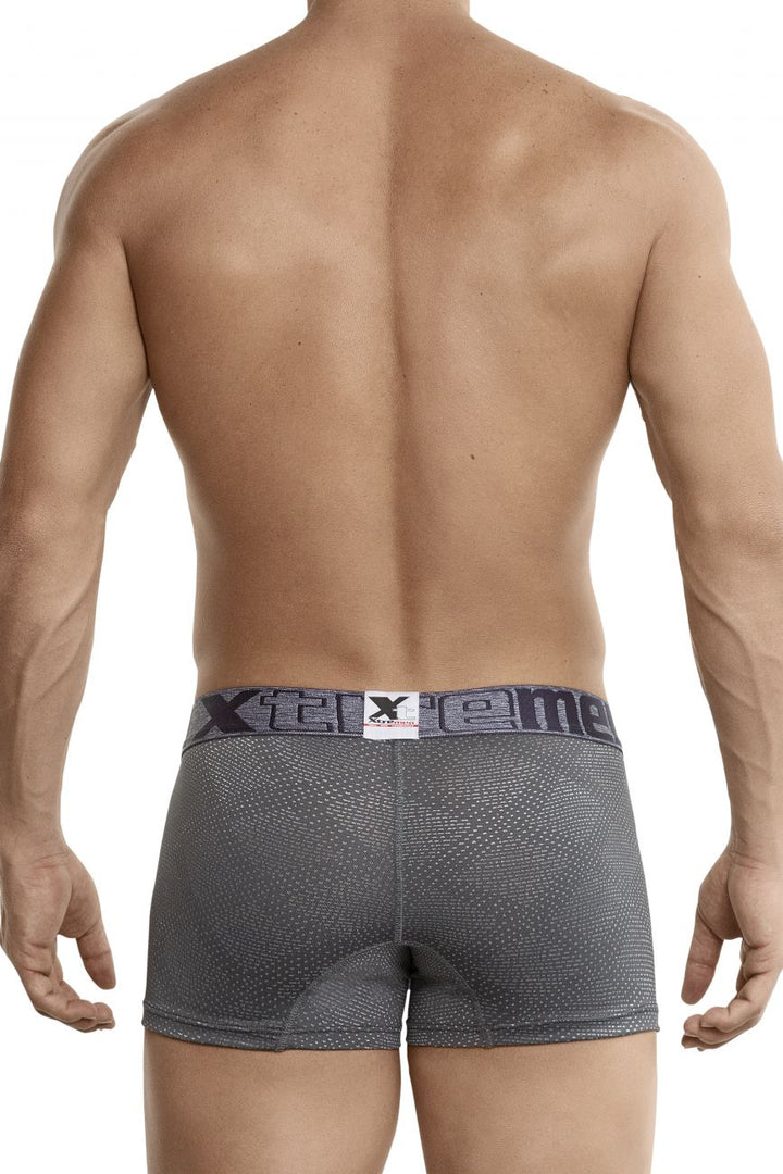 Xtremen Jacquard Stripes Men's Boxer Brief in Gray – men's boxer briefs