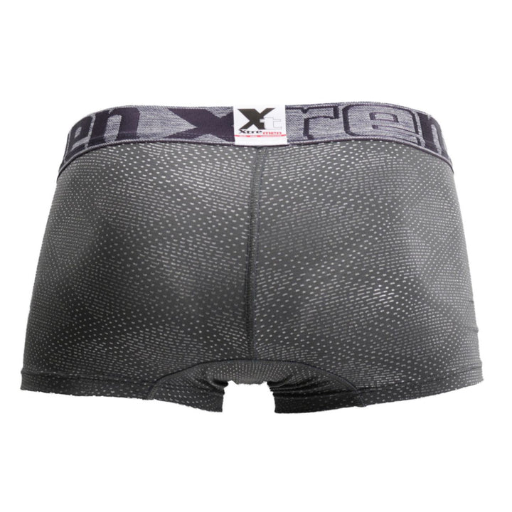 Xtremen Jacquard Stripes Men's Boxer Brief in Gray – men's boxer briefs
