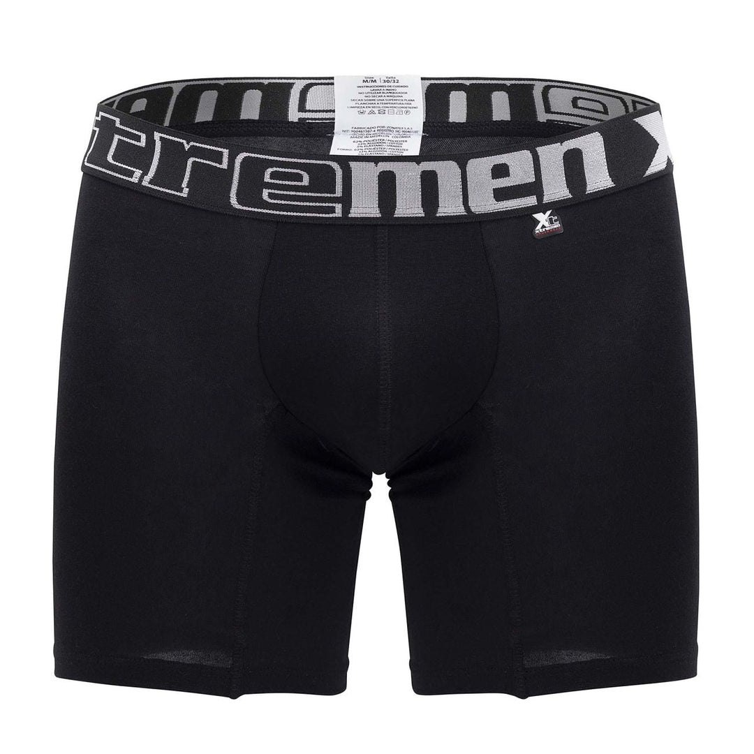 Xtremen Plus Men's Boxer Brief in Black – men's boxer briefs