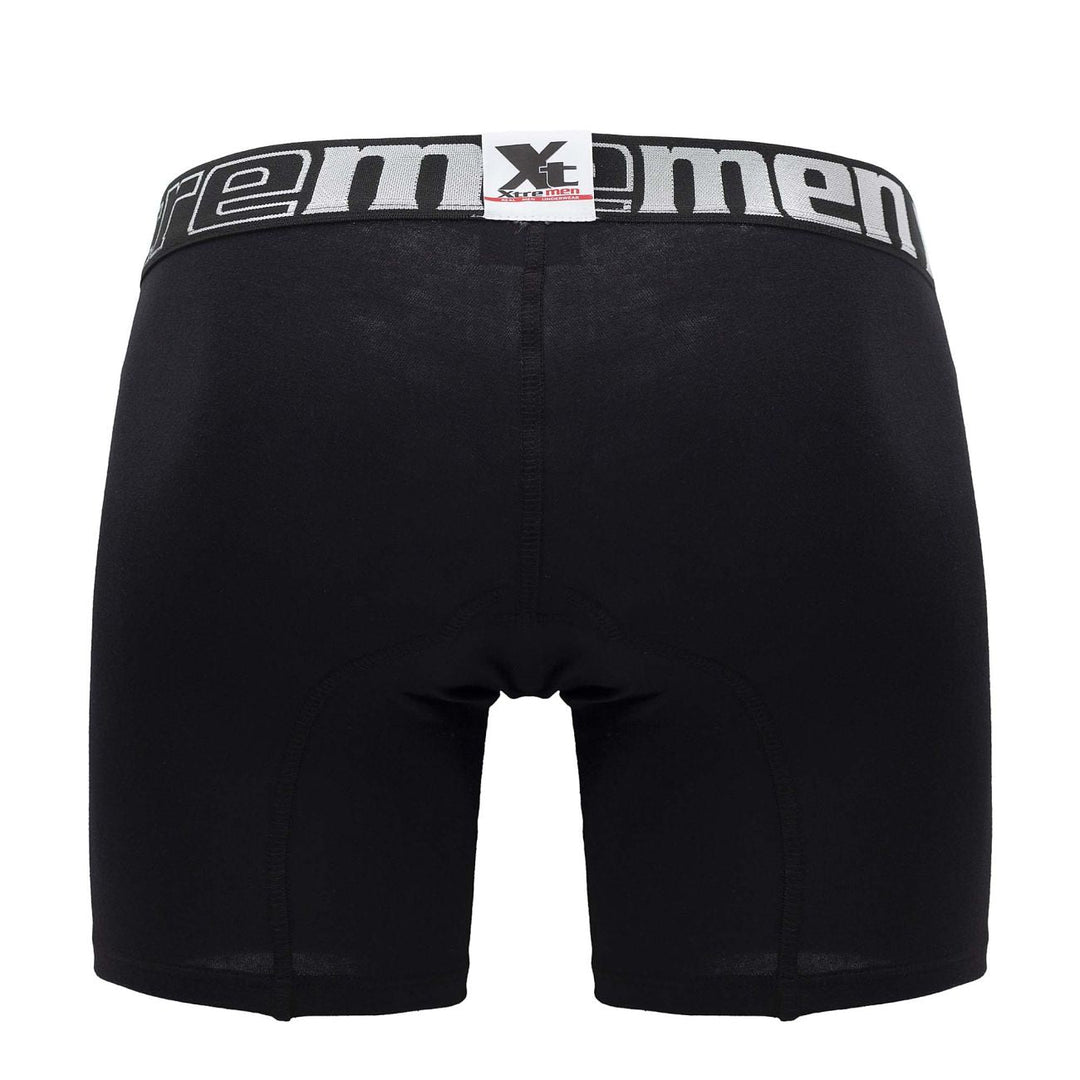 Xtremen Plus Men's Boxer Brief in Black – men's boxer briefs