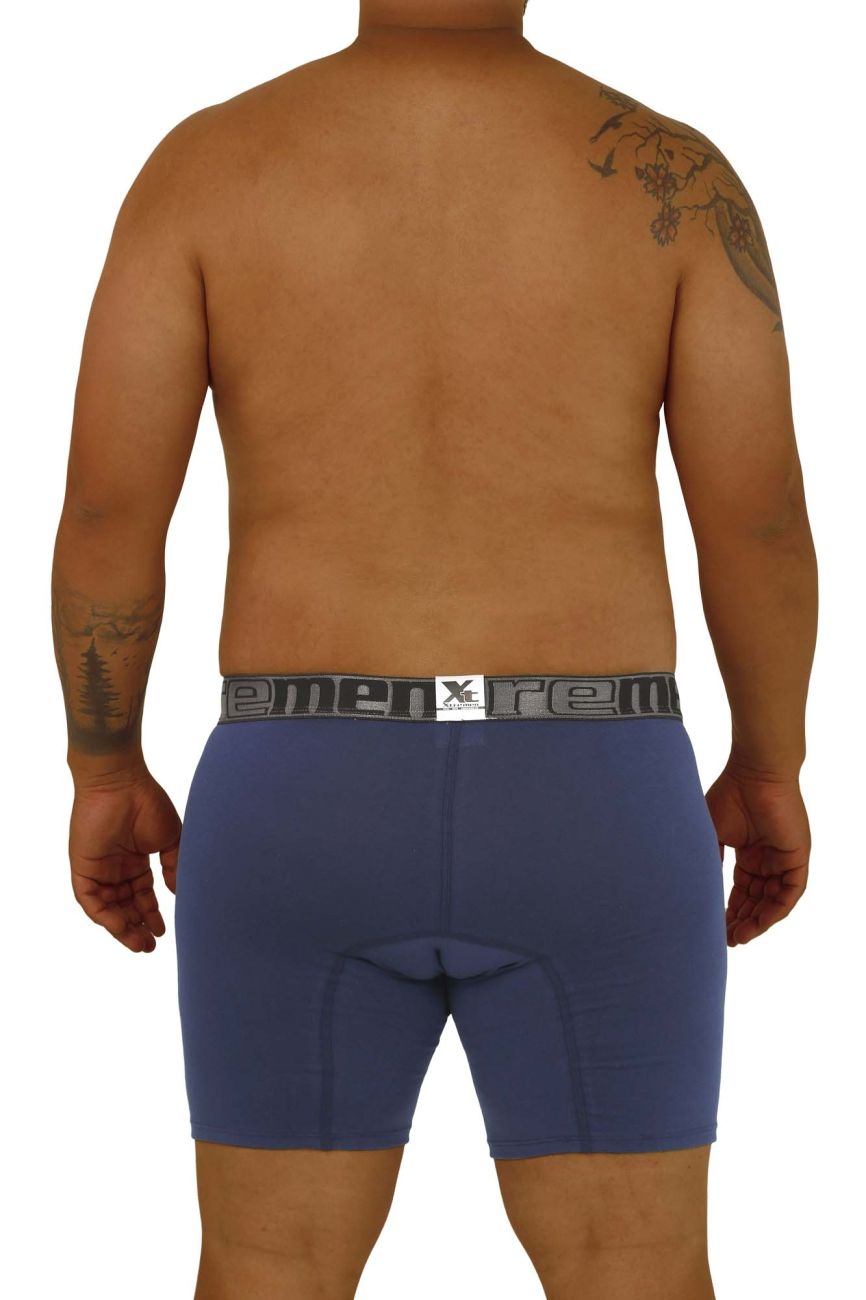 Xtremen Plus color Blue Men's Boxer Brief in Blue – men's boxer briefs