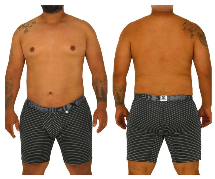 Xtremen Plus Men's Boxer Brief in Black – men's boxer briefs