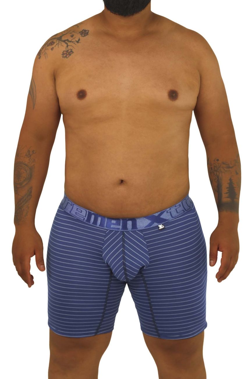 Xtremen Plus Men's Boxer Brief in Blue – men's boxer briefs