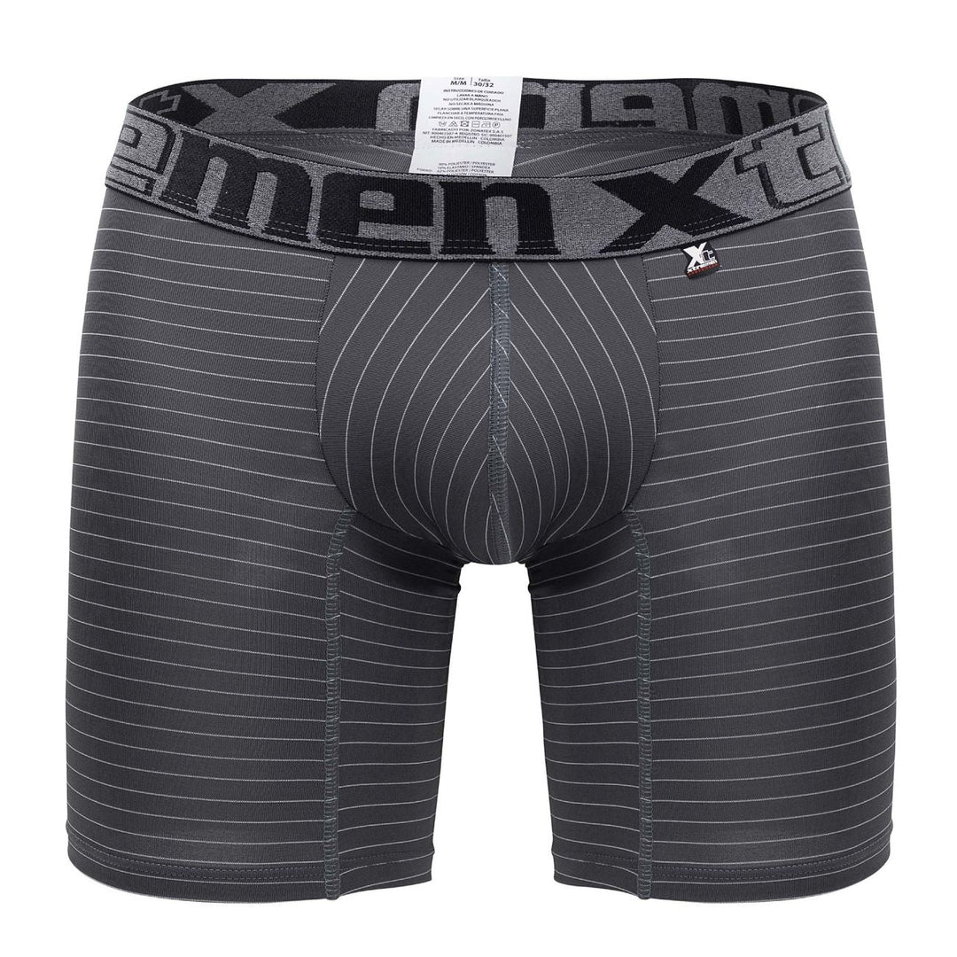 Xtremen Plus Men's Boxer Brief in Gray – men's boxer briefs