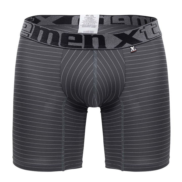 Xtremen Plus Men's Boxer Brief in Gray – men's boxer briefs
