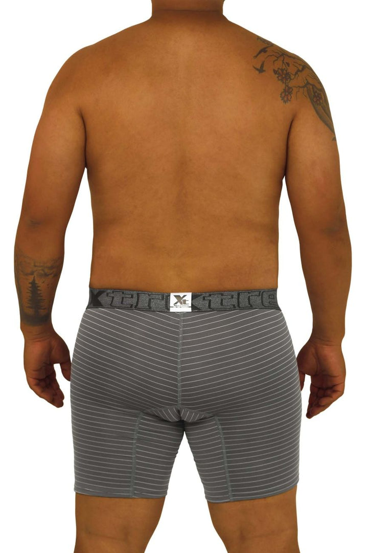 Xtremen Plus Men's Boxer Brief in Gray – men's boxer briefs