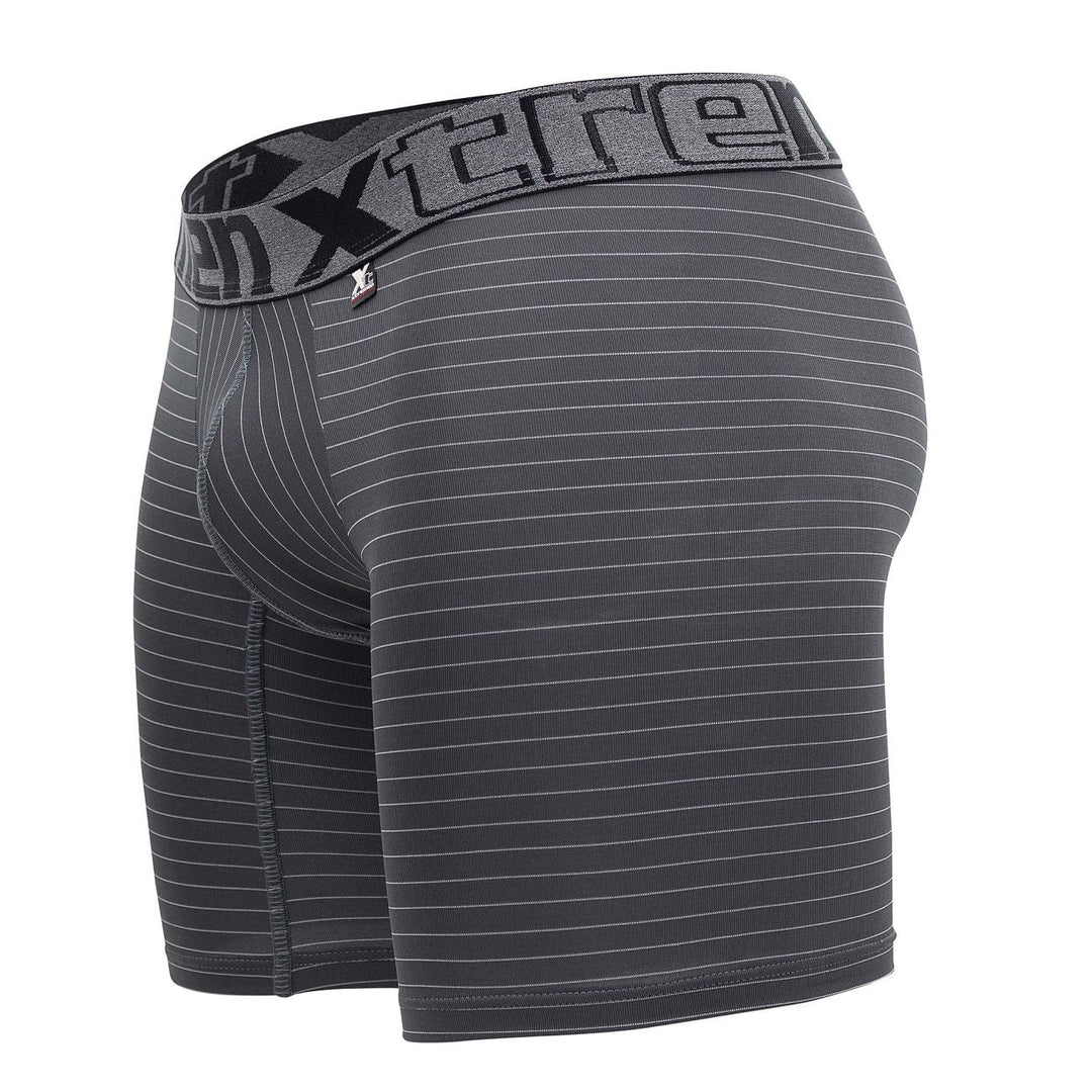 Xtremen Plus Men's Boxer Brief in Gray – men's boxer briefs