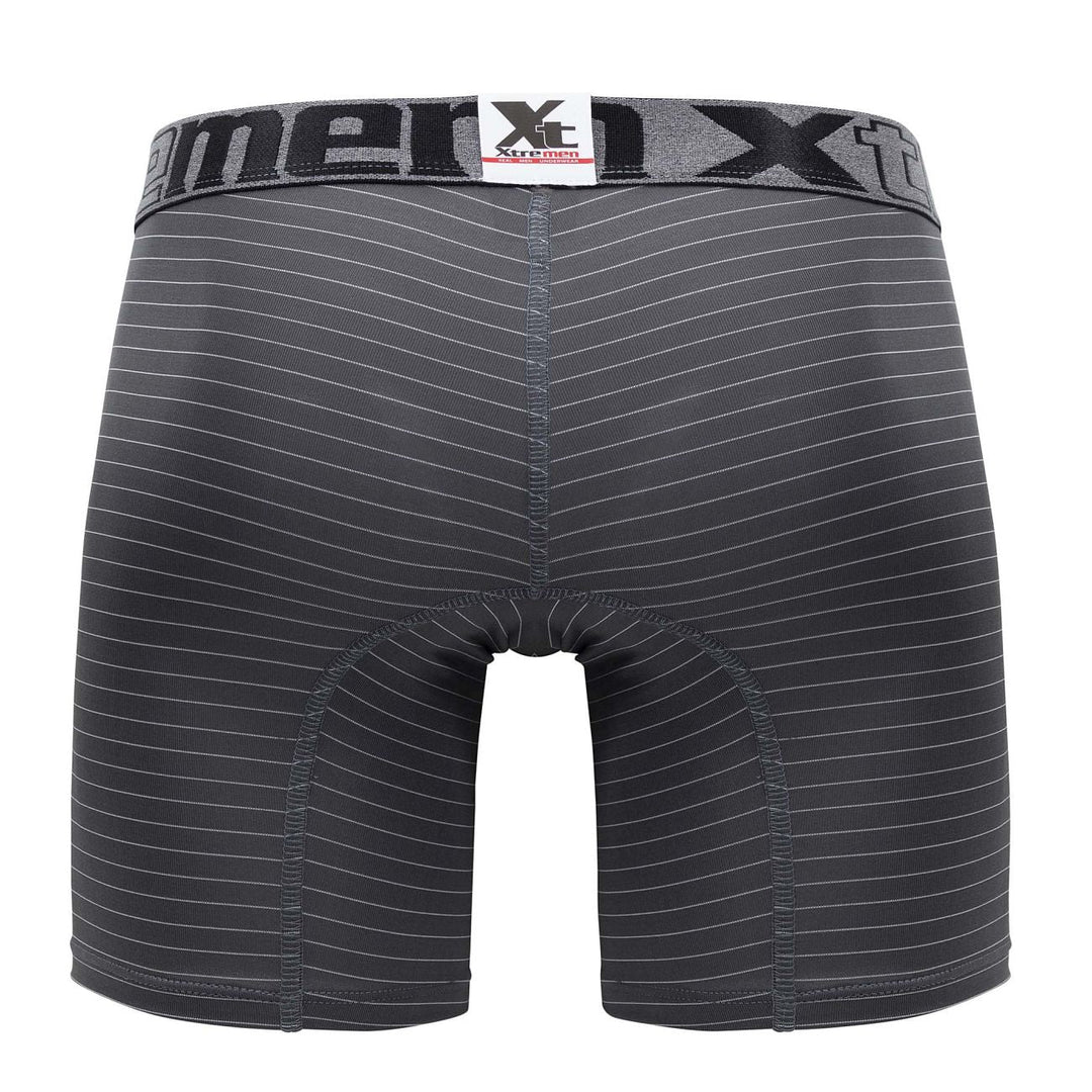 Xtremen Plus Men's Boxer Brief in Gray – men's boxer briefs