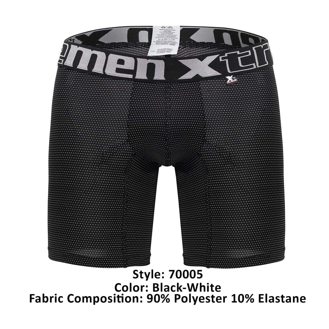 Xtremen Plus Men's Boxer Brief in Black – men's boxer briefs