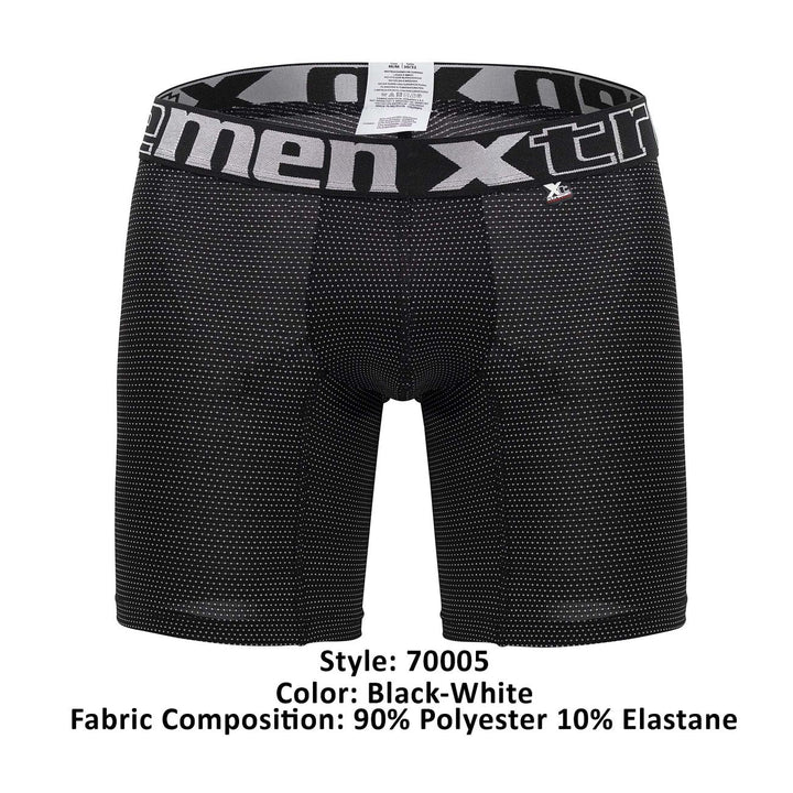 Xtremen Plus Men's Boxer Brief in Black – men's boxer briefs