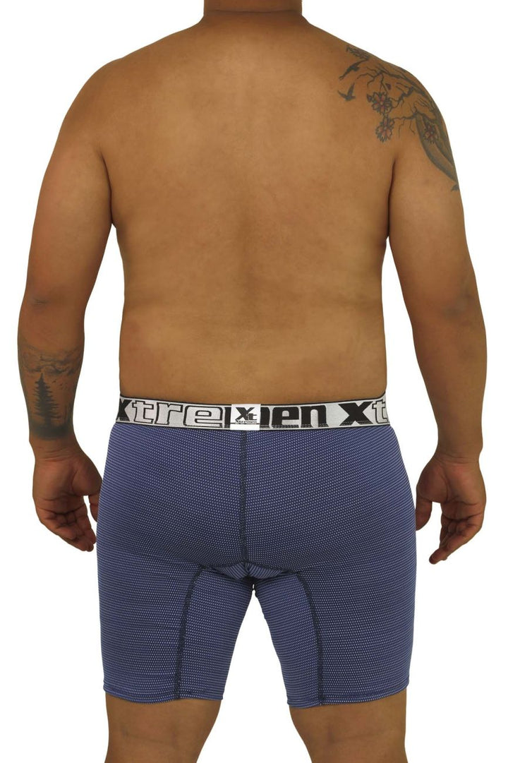 Xtremen Plus Men's Boxer Brief in Blue – men's boxer briefs