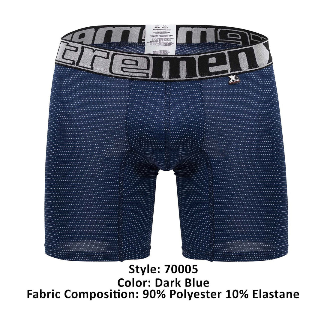 Xtremen Plus Men's Boxer Brief in Blue – men's boxer briefs