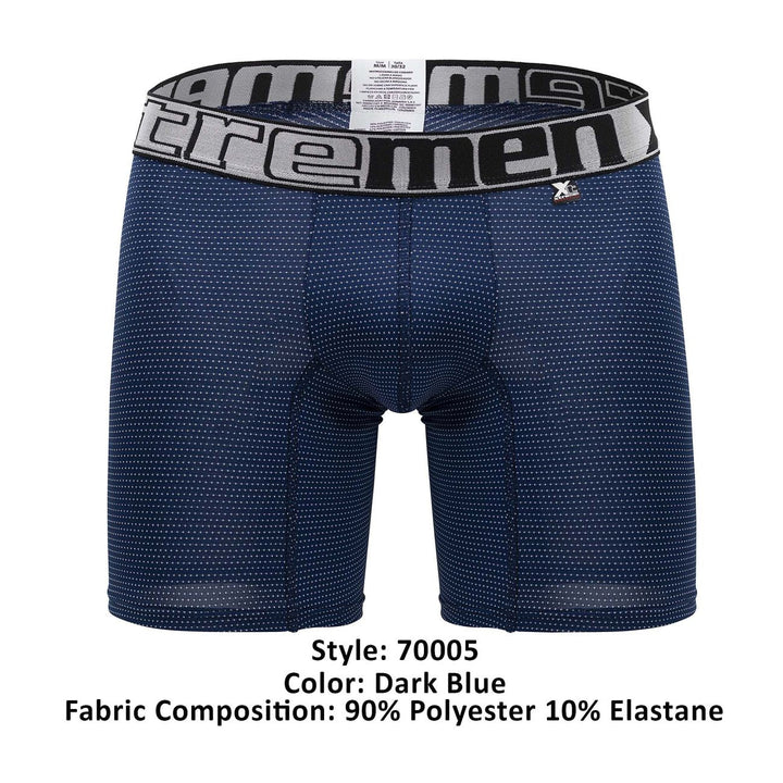 Xtremen Plus Men's Boxer Brief in Blue – men's boxer briefs