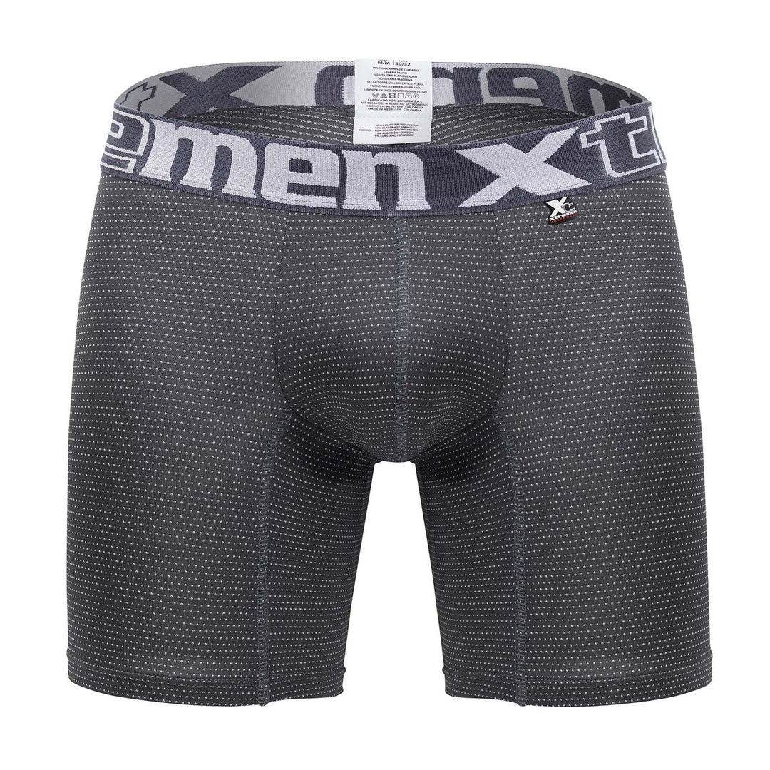 Xtremen Plus Men's Boxer Brief in Gray – men's boxer briefs