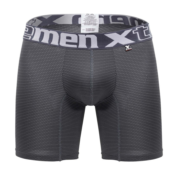 Xtremen Plus Men's Boxer Brief in Gray – men's boxer briefs