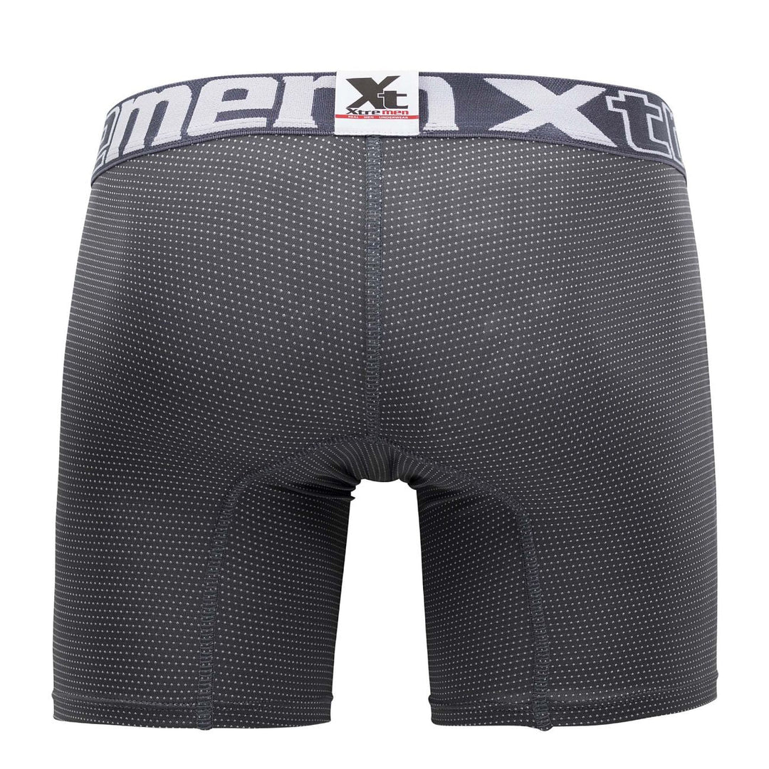 Xtremen Plus Men's Boxer Brief in Gray – men's boxer briefs