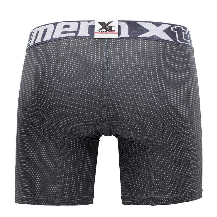 Xtremen Plus Men's Boxer Brief in Gray – men's boxer briefs